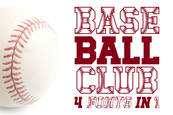 Baseball Club Font: A Home Run for Your Creative Projects