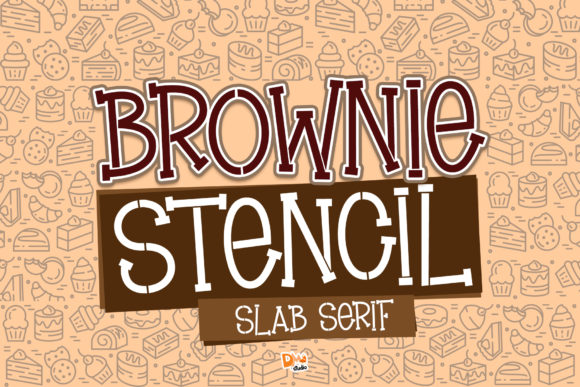 Brownie Stencil: The Slab Serif That Brings Playful Energy to Design