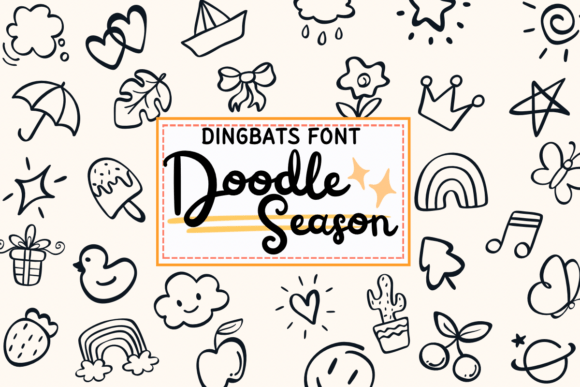 Doodle Season: A Sketchy Typeface for Creative Projects