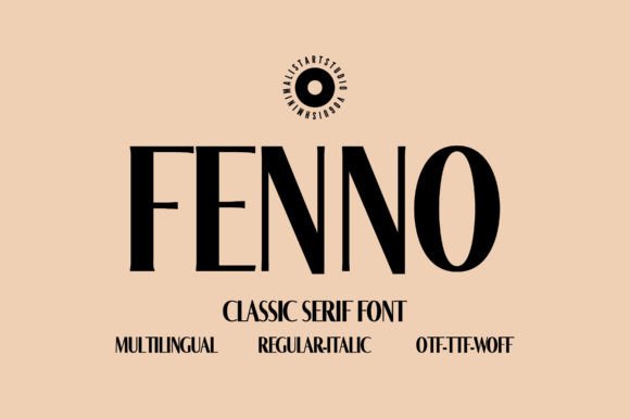 Fenno: The Chic Serif for Timeless Design