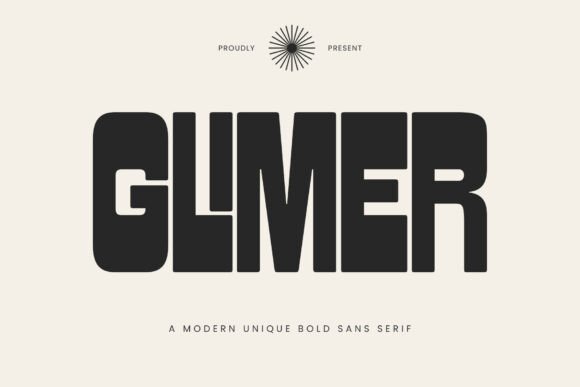 Glimer: The Modern Sans Serif for Bold Statements