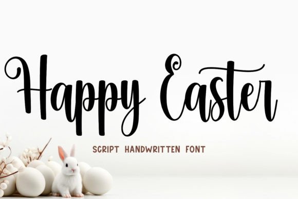 Happy Easter Font: A Whimsical Touch for Your Spring Designs
