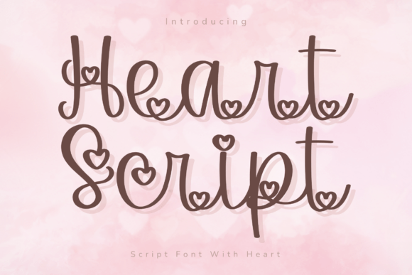 Heart Script: A Sweet Touch for Your Creative Projects