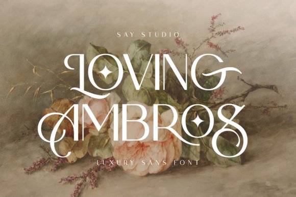 Loving Ambros: A Serif Font for Timeless Brand Identity
