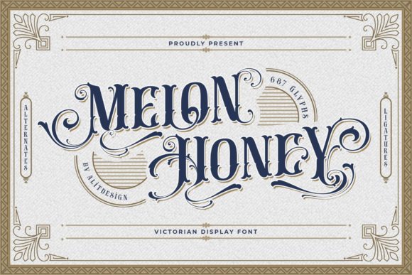 Melon Honey: The Blackletter Font for Modern Branding