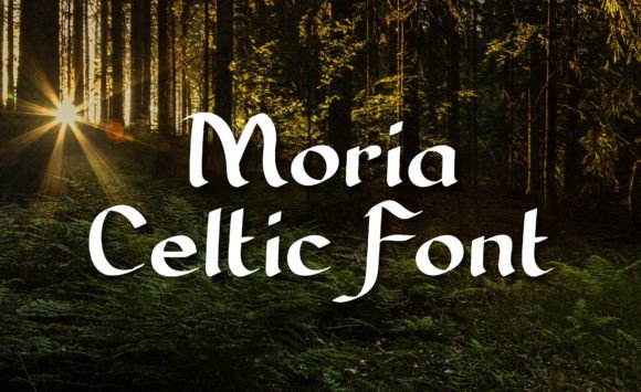 Moria: A Celtic Script Font from Middle-earth
