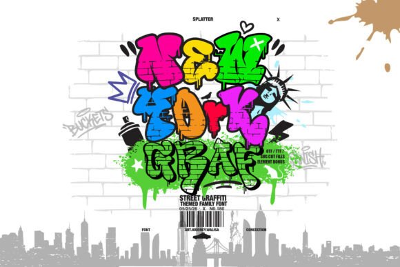 New York Graf: Unleash Raw Street Art Energy