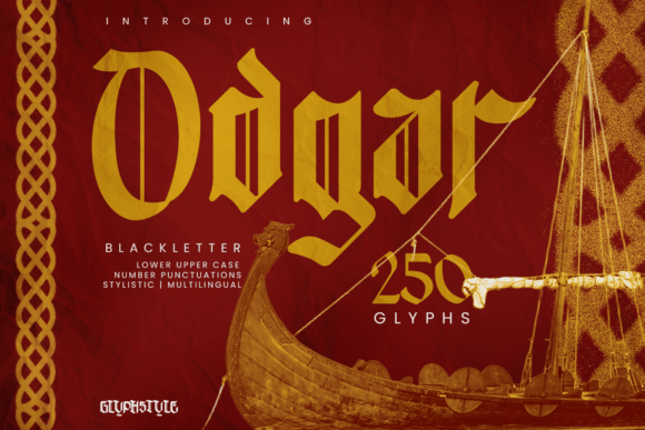 Odgar Blackletter: A Typeface Forged in the North
