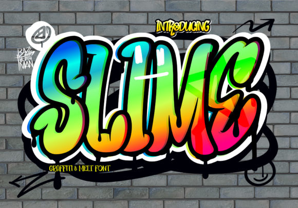 Slime: The Graffiti Font for Bold, Street-Smart Design