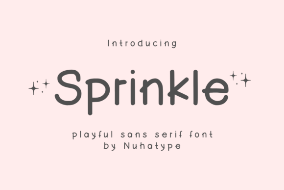 Sprinkle: The Minimalist Sans Serif with Handwritten Soul