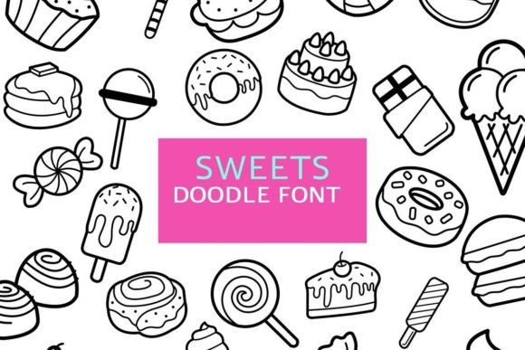 Sweets Doodle: The Playful Font for Creative Projects