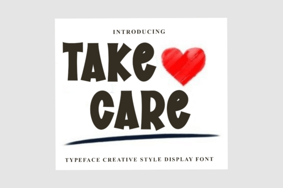 Take Care: The Friendly Font That Feels Like a Handwritten Note