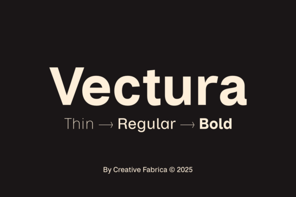 Vectura: A Modern Sans Serif for Professional Design